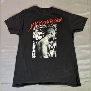 XXXTENTACION Graphic T-Shirt Black Rap Merch Tee Size XL